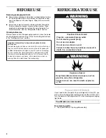 Preview for 4 page of KitchenAid KitchenAid BOTTOM MOUNT BUILT-IN REFRIGERATOR Use And Care Manual