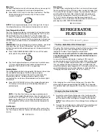 Preview for 7 page of KitchenAid KitchenAid BOTTOM MOUNT BUILT-IN REFRIGERATOR Use And Care Manual