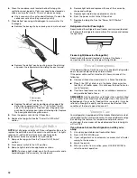 Preview for 12 page of KitchenAid KitchenAid BOTTOM MOUNT BUILT-IN REFRIGERATOR Use And Care Manual