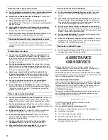 Preview for 14 page of KitchenAid KitchenAid BOTTOM MOUNT BUILT-IN REFRIGERATOR Use And Care Manual