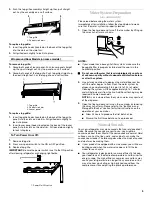 Предварительный просмотр 5 страницы KitchenAid KitchenAid SIDE BY SIDE BUILT-IN REFRIGERATOR Use And Care Manual