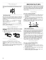 Preview for 16 page of KitchenAid KitchenAid TOP-MOUNT REFRIGERATOR Use And Care Manual