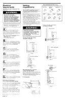 Preview for 3 page of KitchenAid KIVD800TOB Installation Instructions; Use And Care Information