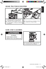 Preview for 11 page of KitchenAid KJA03 Manual