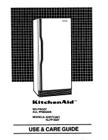 Preview for 1 page of KitchenAid KLFF15MT Use & Care Manual