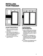 Preview for 5 page of KitchenAid KLFF15MT Use & Care Manual