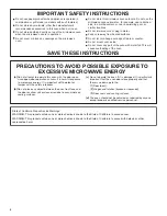 Preview for 4 page of KitchenAid KMBD104GSS Use And Care Manual