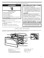 Preview for 5 page of KitchenAid KMBD104GSS Use And Care Manual