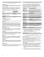 Preview for 8 page of KitchenAid KMBD104GSS Use And Care Manual