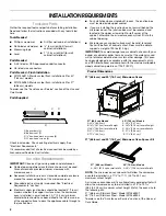 Preview for 2 page of KitchenAid KMBP100ESS Installation Instructions Manual