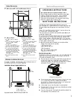 Preview for 3 page of KitchenAid KMBP100ESS Installation Instructions Manual