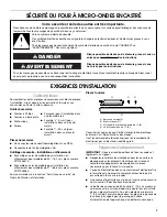 Preview for 7 page of KitchenAid KMBP100ESS Installation Instructions Manual