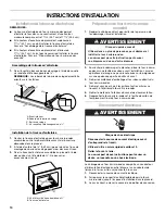 Preview for 10 page of KitchenAid KMBP100ESS Installation Instructions Manual