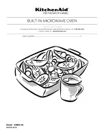 Preview for 1 page of KitchenAid KMBS104 Use & Care Manual