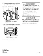 Предварительный просмотр 8 страницы KitchenAid KMBS104EBL Installation Instructions Manual