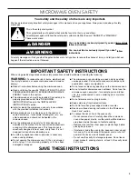 Preview for 3 page of KitchenAid KMCC5015 Use & Care Manual