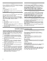 Preview for 8 page of KitchenAid KMCC5015G Use & Care Manual