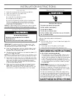 Preview for 4 page of KitchenAid KMCS1016GBL Use & Care Manual