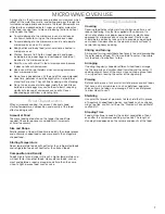 Preview for 7 page of KitchenAid KMCS1016GBL Use & Care Manual