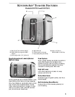 Предварительный просмотр 5 страницы KitchenAid KMT211 Instructions Manual