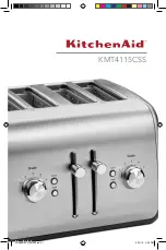KitchenAid KMT4115CSS Manual preview