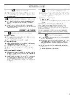 Preview for 9 page of KitchenAid KMW276 Use & Care Manual