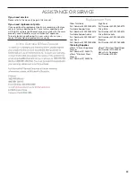 Preview for 39 page of KitchenAid KMW276 Use & Care Manual