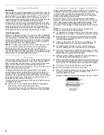 Preview for 8 page of KitchenAid KODC304EBL User Instructions