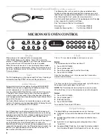 Preview for 6 page of KitchenAid KOMV1554R Use & Care Manual