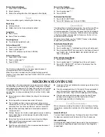 Preview for 7 page of KitchenAid KOMV1554R Use & Care Manual