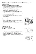 Предварительный просмотр 5 страницы KitchenAid KOSP 6610 Instructions For Use Manual