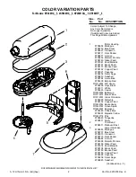 Предварительный просмотр 2 страницы KitchenAid KP26M1X - Professional 600 Series Stand Mixer 575 Watt Parts List