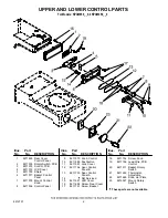 Preview for 6 page of KitchenAid KPCM050PM - Pro Line Single-Carafe Coffee Maker Parts List