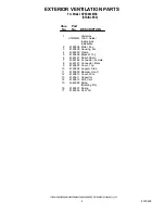 Предварительный просмотр 2 страницы KitchenAid KPEC992MSS Parts List