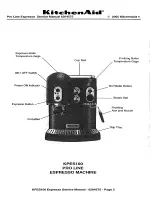 Предварительный просмотр 2 страницы KitchenAid KPES100 Service Manual