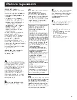 Preview for 3 page of KitchenAid KPEU722M Installation Instructions And Use And Care Manual