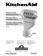 Preview for 1 page of KitchenAid KPEXTA Instructions And Recipes Manual