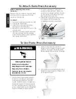 Preview for 8 page of KitchenAid KPEXTA Instructions And Recipes Manual