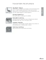 Preview for 7 page of KitchenAid KPTT890OB - Pro Line Toaster Instructions And Recipes Manual