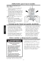 Preview for 40 page of KitchenAid KRAV Instructions Manual