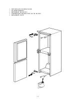 Предварительный просмотр 13 страницы KitchenAid KRCB 6010 Assembly Instructions Manual