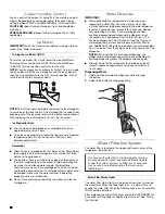 Preview for 12 page of KitchenAid KRFC300EBS User Instructions