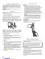 Предварительный просмотр 12 страницы KitchenAid KRFC300ESS User Instructions