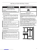 Предварительный просмотр 3 страницы KitchenAid KRFC400ESS User Instructions