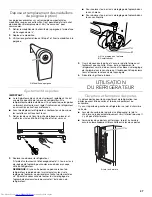 Предварительный просмотр 47 страницы KitchenAid KRFC400ESS User Instructions