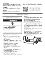 Предварительный просмотр 6 страницы KitchenAid KRFC604FSS02 User Manual