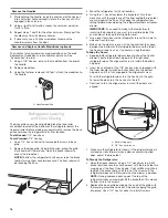 Предварительный просмотр 16 страницы KitchenAid KRFC604FSS02 User Manual