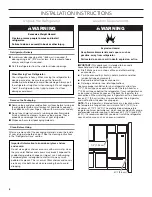 Preview for 8 page of KitchenAid KRFC704FSS00 User Manual