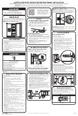 Preview for 1 page of KitchenAid KRFC804GSS Getting Started