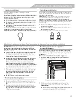 Предварительный просмотр 69 страницы KitchenAid KRFF507HBL Use & Care Manual